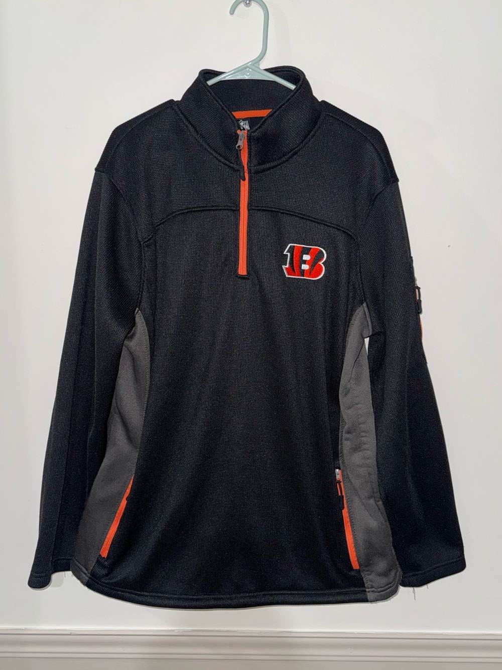 BENGALS NFL Men’s Quarter zip jacket